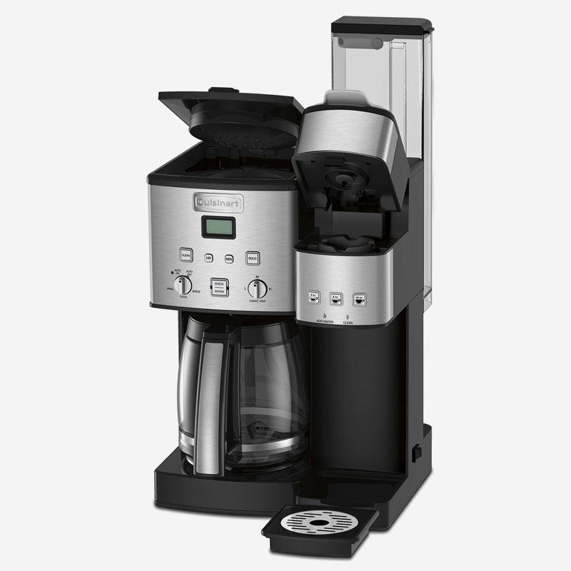 Coffee Center™ 12Cup Coffeemaker & SingleServe Brewer cacuisinart