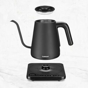 Cuisinart GK-1 Digital Gooseneck Kettle with Pour Over Coffee Filter Cone  Bundle