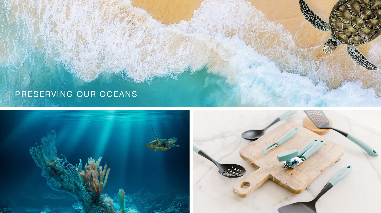 Cuisinart Oceanware Collection Can Opener | Aqua