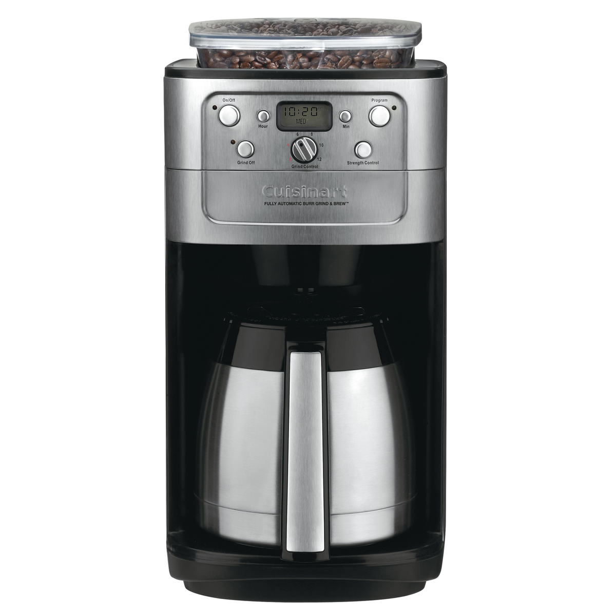 Fully Automatic Burr Grind And Brew Thermal 12 Cup Coffeemaker Cuisinart